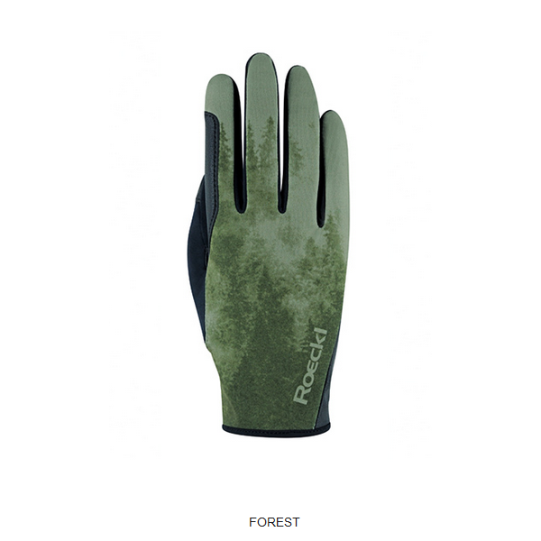 Rękawiczki jeździeckie zimowe Wing Roeckl 3301-594 k880 forest 24H!